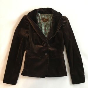 ジャケット ETRO Brown Velvet Blazer ETRO Velvet blazer | NET-A-PORTER